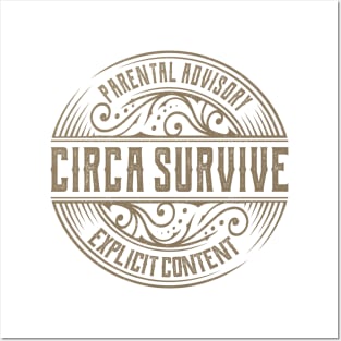 Circa Survive Vintage Ornament Posters and Art